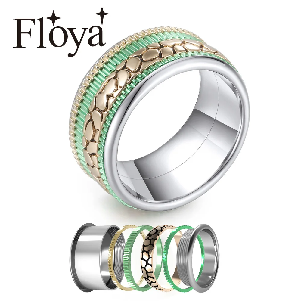 Floya Leopard Band Ring in Rings Statement Combination Ring Stainless Steel Arctic Symphony Collection Geometric Wedding Ring
Floya Leopard Band Ring in Rings Statement Combination Ring Stainless Steel Arctic Symphony Collection Geometric Wedding Ring