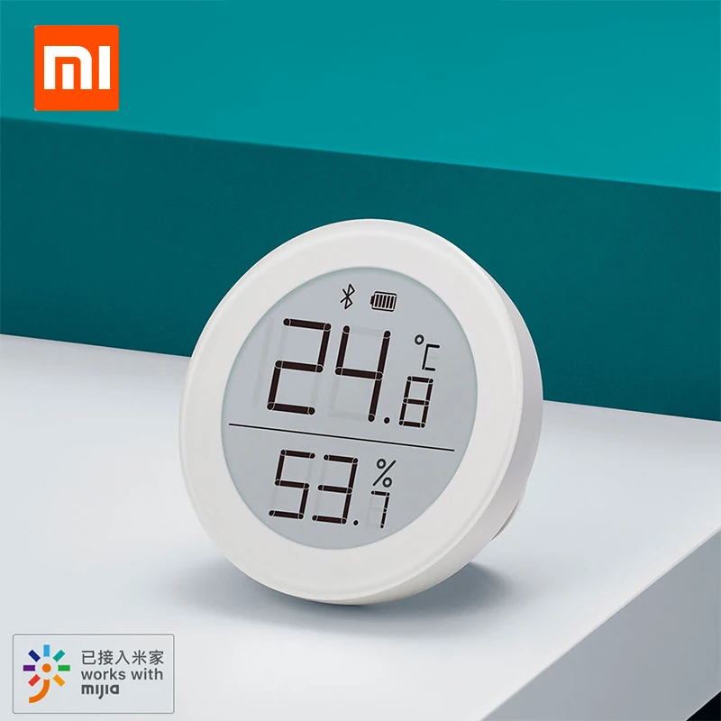 Xiaomi Clear Grass Bluetooth Temperature Humidity Digital Thermometer Moisture Meter Sensor LCD Screen Smart Mi Home
Xiaomi Clear Grass Bluetooth Temperature Humidity Digital Thermometer Moisture Meter Sensor LCD Screen Smart Mi Home