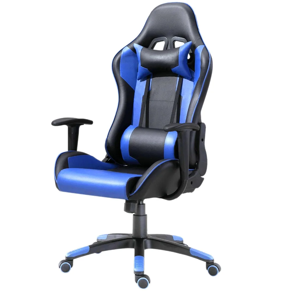 Samincom L21.3"*W21.3"*H50"~53.9" Game Chair High-Back with Headrest and Lumbar Support PU Leather Racing Gaming Office Chair
Samincom L21.3"*W21.3"*H50"~53.9" Game Chair High-Back with Headrest and Lumbar Support PU Leather Racing Gaming Office Chair