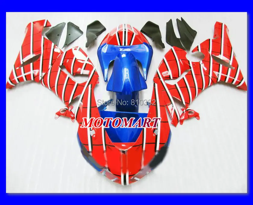 Motorcycle Fairing kit for KAWASAKI Ninja ZX6R 05 06 ZX6R 636 2005 2006 Fashion red blue ABS Fairings set +7 gifts SX40
Motorcycle Fairing kit for KAWASAKI Ninja ZX6R 05 06 ZX6R 636 2005 2006 Fashion red blue ABS Fairings set +7 gifts SX40