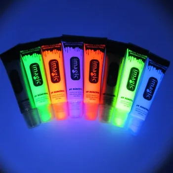 IMAGIC 8 colors makeup beauty Fluorescent paint neon colour face body paint 13ml uv reactive lamp Party Body fluorescence
IMAGIC 8 colors makeup beauty Fluorescent paint neon colour face body paint 13ml uv reactive lamp Party Body fluorescence