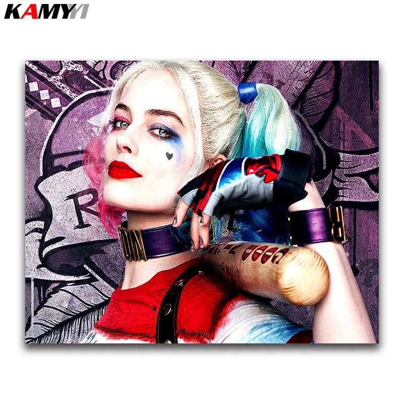5D Diy Diamond Embroidery Cartoon Anime Harley 3D diamond Painting cross stitch kits Fashion girl picture square Diamond mosaic
5D Diy Diamond Embroidery Cartoon Anime Harley 3D diamond Painting cross stitch kits Fashion girl picture square Diamond mosaic