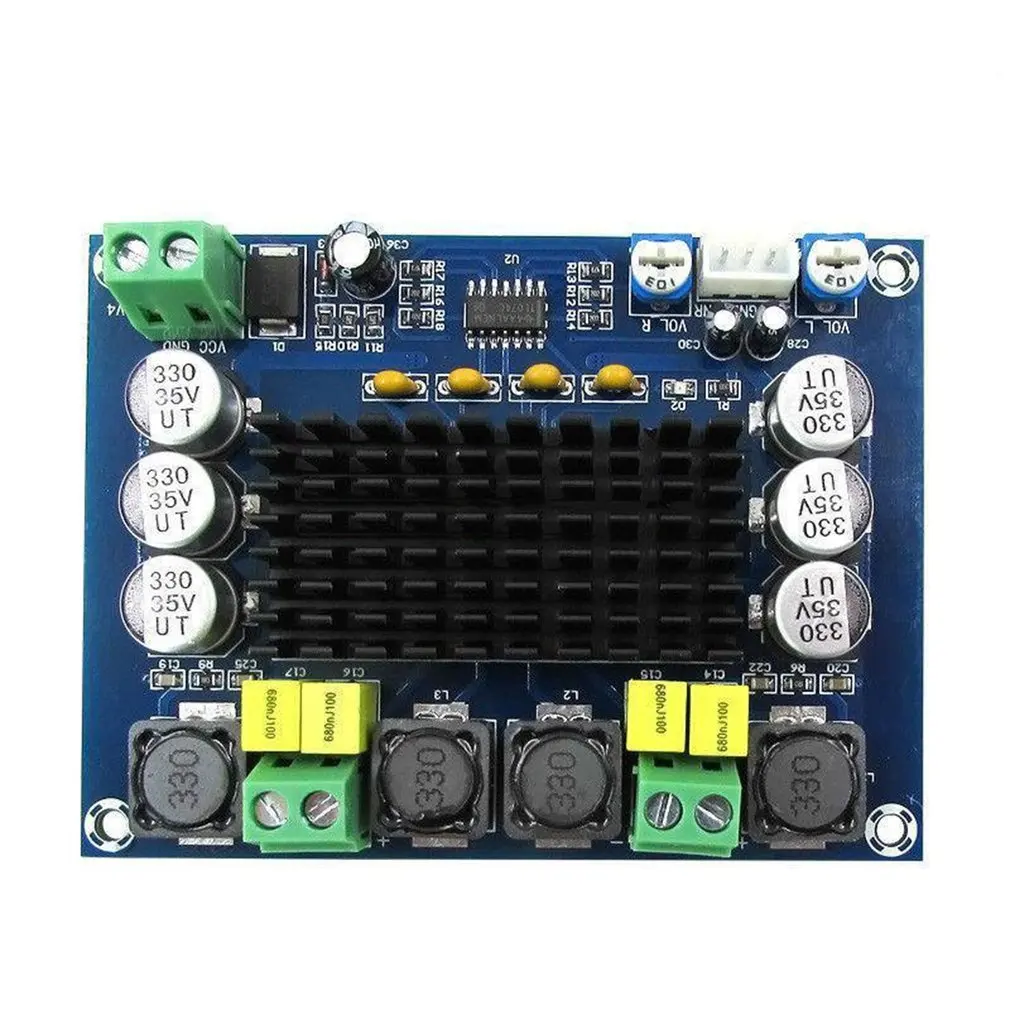 12V-24V Small Size TPA3116 D2 120W+120W Dual-channel Stereo Digital Audio Power Amplifier Module Board
12V-24V Small Size TPA3116 D2 120W+120W Dual-channel Stereo Digital Audio Power Amplifier Module Board
