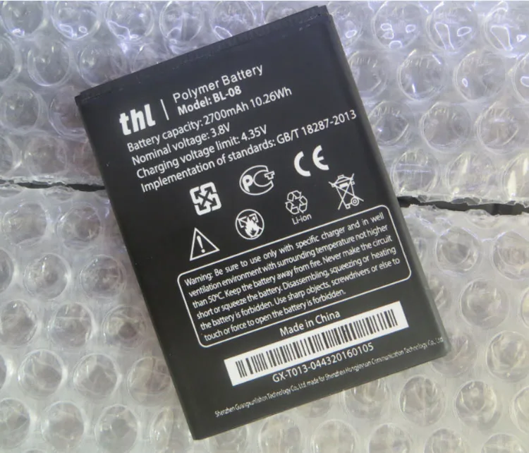 100% New Arrival Original battery for THL 2015 BL-08 Smartphone 2700mAh Replacment Battery for THL 2015 battery
100% New Arrival Original battery for THL 2015 BL-08 Smartphone 2700mAh Replacment Battery for THL 2015 battery