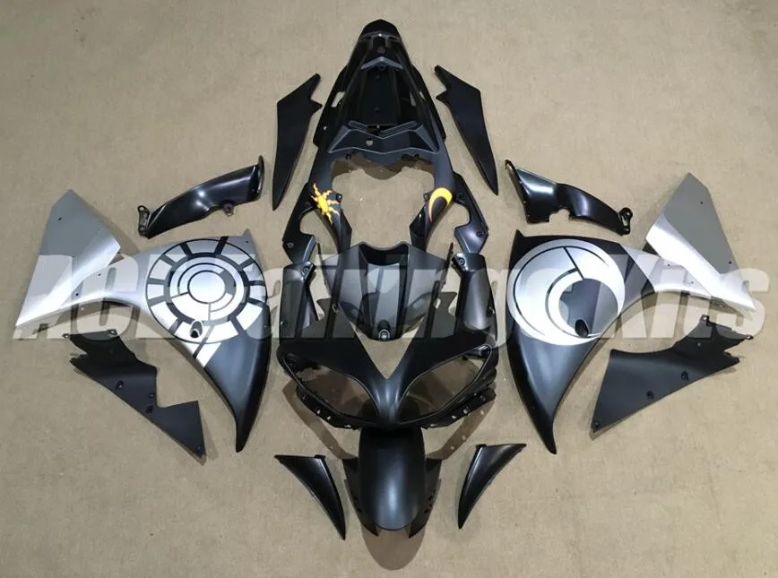 3Gifts New ABS Injection Fairings kit Fit For YAMAHA YZF-R1 2009 2010 2011 09 10 11 R1 fairing set Custom silver black matte
3Gifts New ABS Injection Fairings kit Fit For YAMAHA YZF-R1 2009 2010 2011 09 10 11 R1 fairing set Custom silver black matte