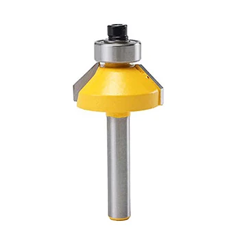 1/4 Inch Shank 45 Degree Chamfer Router Bit Edge Forming Router Bit Woodworking Tool
1/4 Inch Shank 45 Degree Chamfer Router Bit Edge Forming Router Bit Woodworking Tool