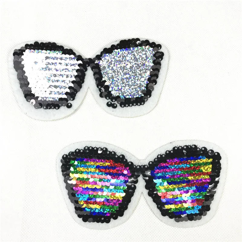 2PC double-sided sunglasses Patch Cartoon Iron On Animal Patches For Children Clothes riverdale Sequin Patches Iron-on Transfers
2PC double-sided sunglasses Patch Cartoon Iron On Animal Patches For Children Clothes riverdale Sequin Patches Iron-on Transfers
