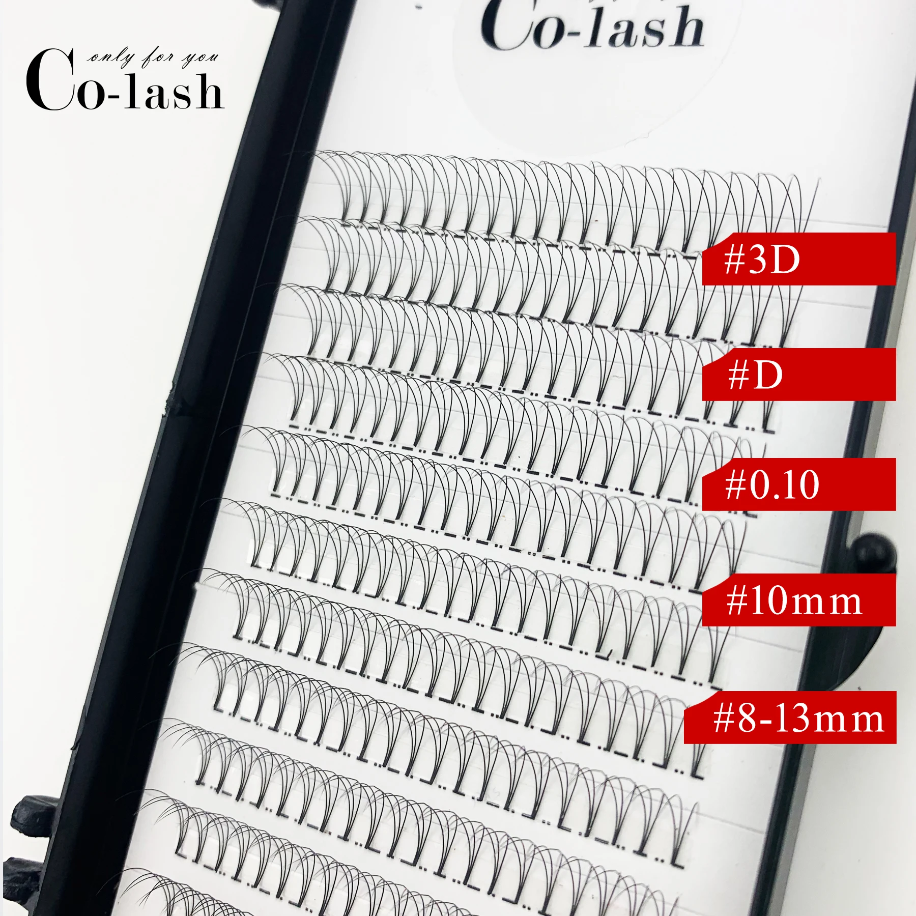Colash 3D Russian Volume color Eyelashes Extension C Curl D Curl Pre made Fans Lash Hot Selling Eyelash Individual Extensions
Colash 3D Russian Volume color Eyelashes Extension C Curl D Curl Pre made Fans Lash Hot Selling Eyelash Individual Extensions