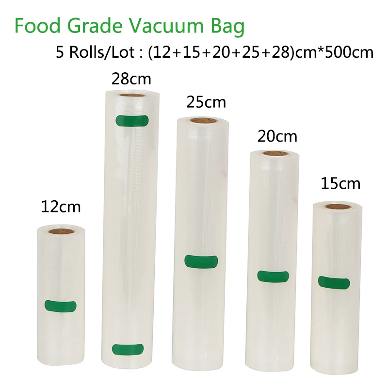 Vacuum Bags For Food Vacuum Packaging Rolls For Vacuum Sealer Kitchen Fresh Storage Bags For Sealing Machine 12 15 20 25 28cm
Vacuum Bags For Food Vacuum Packaging Rolls For Vacuum Sealer Kitchen Fresh Storage Bags For Sealing Machine 12 15 20 25 28cm