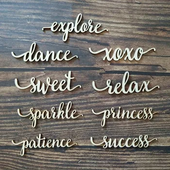 10pcs Sparkle Explore Dance Xoxo Sweet Relax Princess Patience Success Words Script Wood Sign Art Home Decor Wooden Signs
10pcs Sparkle Explore Dance Xoxo Sweet Relax Princess Patience Success Words Script Wood Sign Art Home Decor Wooden Signs