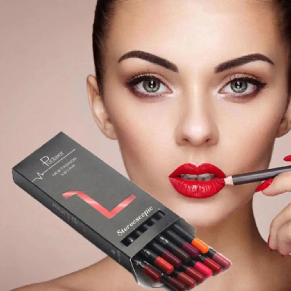 PUDAIER 2017 Hot Sale Valentines Gift 12 Pcs Sexy Colors Moisturizing Waterproof Long-lasting Matte Lipstick Crayon Lip Makeup
PUDAIER 2017 Hot Sale Valentines Gift 12 Pcs Sexy Colors Moisturizing Waterproof Long-lasting Matte Lipstick Crayon Lip Makeup