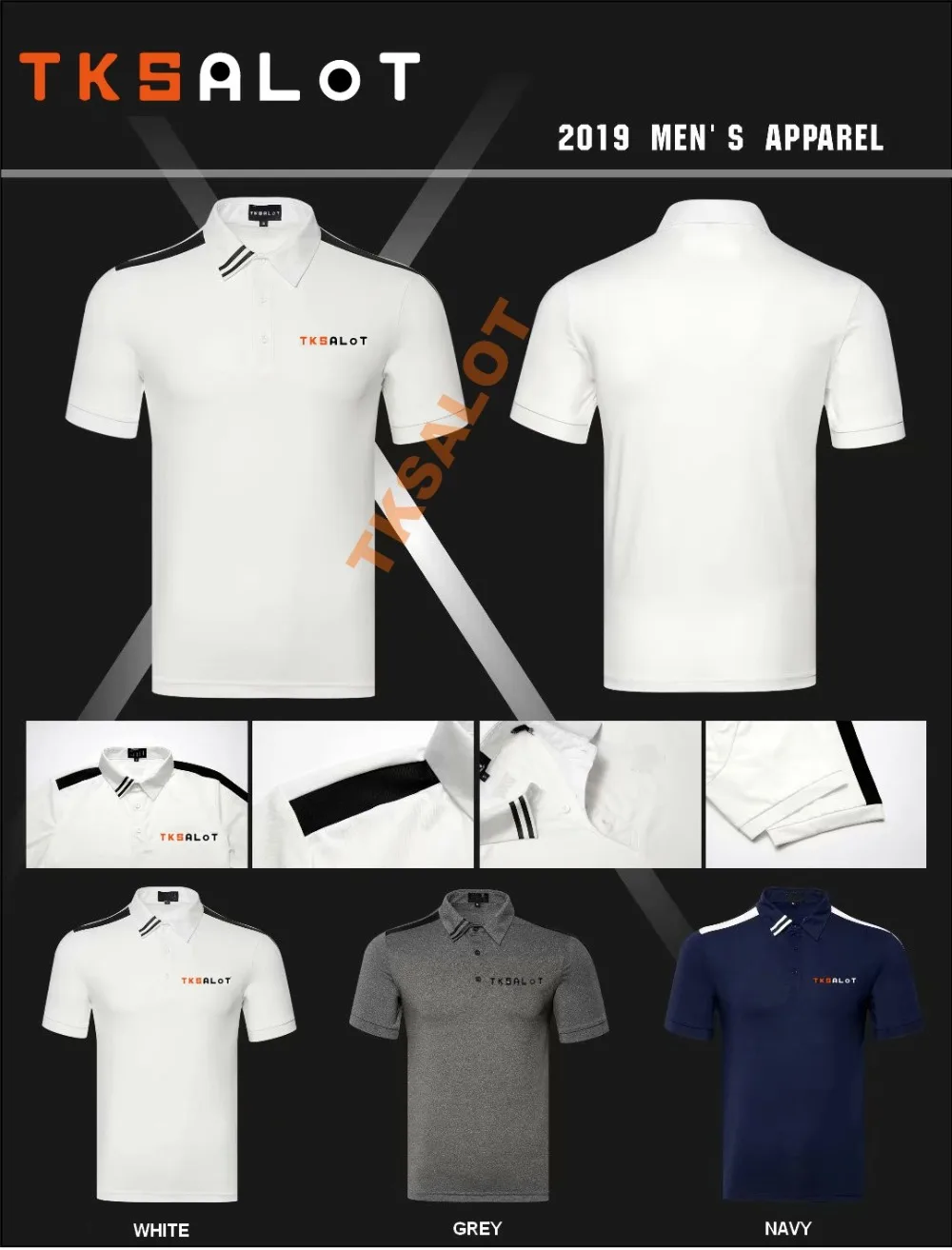 100/color TKSALOT Short T shirt Men's professional golf T shirt
100/color TKSALOT Short T shirt Men's professional golf T shirt