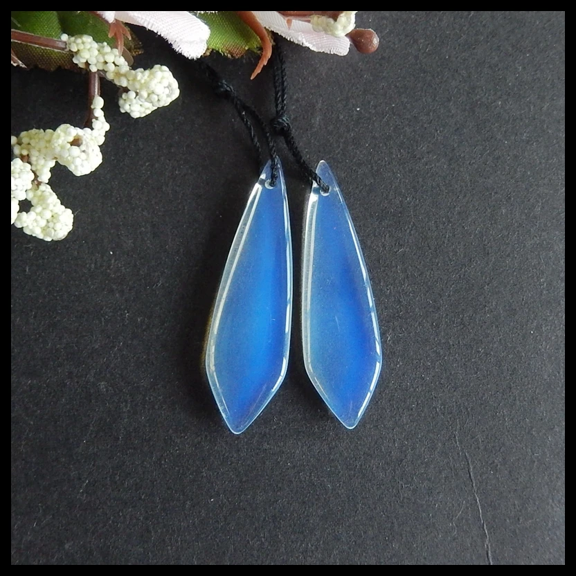 Модные женские серьги Opalite с камнями, ювелирные аксессуары с полудрагоценными камнями, 42x12x4 мм, 5,1 г
Модные женские серьги Opalite с камнями, ювелирные аксессуары с полудрагоценными камнями, 42x12x4 мм, 5,1 г