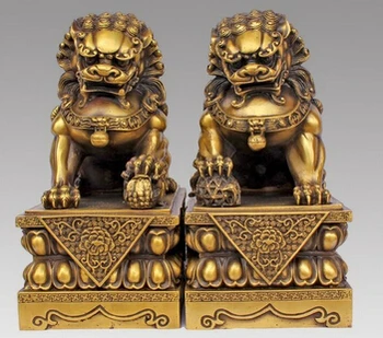 Copper Brass CHINESE crafts decoration Asian Large Pair Bronze Chinese Lion Foo Dog Statue Figure Sculpture Black 10"H vases
Copper Brass CHINESE crafts decoration Asian Large Pair Bronze Chinese Lion Foo Dog Statue Figure Sculpture Black 10"H vases