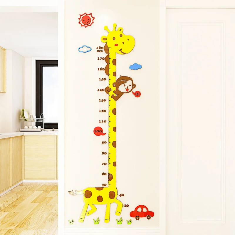 Cartoon Animal Stickers For Kids Giraffe Wall Sticker Height Measure Wall Art Decals Large DIY Nursery Room Decoration Poster
Cartoon Animal Stickers For Kids Giraffe Wall Sticker Height Measure Wall Art Decals Large DIY Nursery Room Decoration Poster
