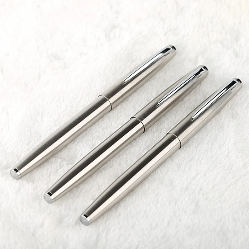Extra fine gold stainless steel pen Rotary ink absorption Easy to carry Comfortable grip pen
Extra fine gold stainless steel pen Rotary ink absorption Easy to carry Comfortable grip pen