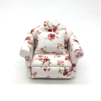 1/12 Dollhouse Miniature Accessories Mini Wooden Cloth Sofa with Pillow Simulation Furniture Toys for Doll House Decoration
1/12 Dollhouse Miniature Accessories Mini Wooden Cloth Sofa with Pillow Simulation Furniture Toys for Doll House Decoration