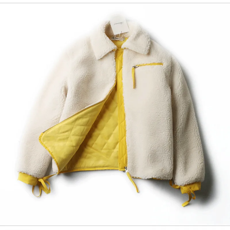 WSYORE 2019 New Autumn and Winter Clothing Fashion Women Lamb Short Coat Female Lamb Cashmere Cotton Jacket NS1303
WSYORE 2019 New Autumn and Winter Clothing Fashion Women Lamb Short Coat Female Lamb Cashmere Cotton Jacket NS1303