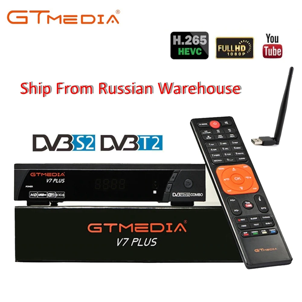 V7 Plus TV Tuner DVB T2 USB2.0 TV Box HDMI HD 1080P DVB-T2 DVB-S/S2+T/T2 Tuner Receiver Satellite Decoder + USB WIFI For Monitor
V7 Plus TV Tuner DVB T2 USB2.0 TV Box HDMI HD 1080P DVB-T2 DVB-S/S2+T/T2 Tuner Receiver Satellite Decoder + USB WIFI For Monitor