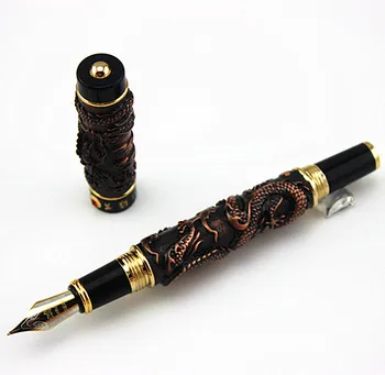 Luxus school supplies JINHAO brand pen Antique Silver Dragons Fountain boligrafos canetas kawaii stationery canetas
Luxus school supplies JINHAO brand pen Antique Silver Dragons Fountain boligrafos canetas kawaii stationery canetas