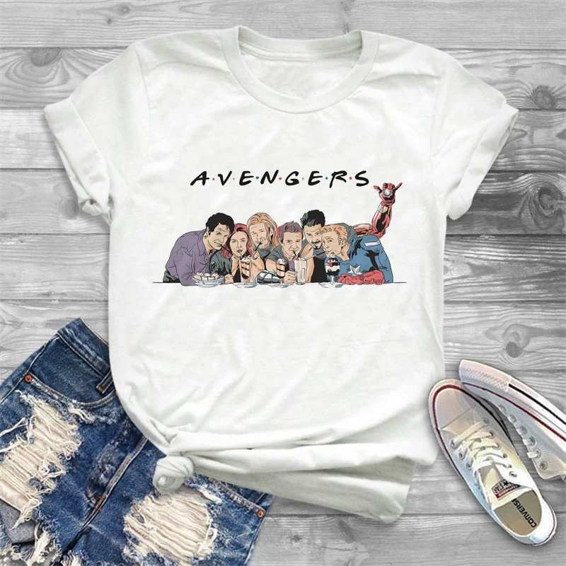 Newest 2019 Summer T shirt Women Avengers Superheroes Shirt Friends Ladies Fit Shirt Funny Graphic End Game women tshirt tops
Newest 2019 Summer T shirt Women Avengers Superheroes Shirt Friends Ladies Fit Shirt Funny Graphic End Game women tshirt tops