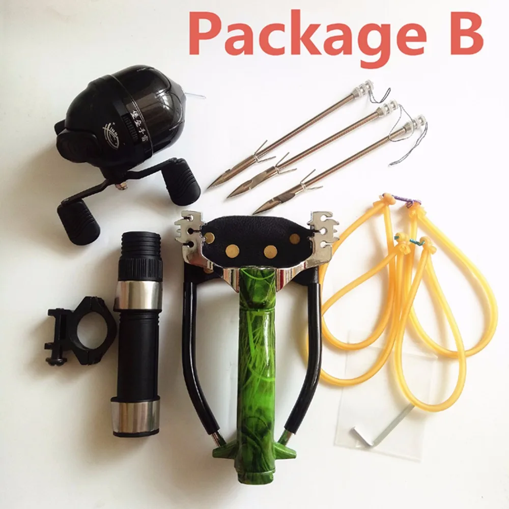 Powerful Slingshot Rubber Bands Folding Wrist Slingshot with Fishing Reel Black Hunting Slingshot For Outdoor Hunting Tools
Powerful Slingshot Rubber Bands Folding Wrist Slingshot with Fishing Reel Black Hunting Slingshot For Outdoor Hunting Tools