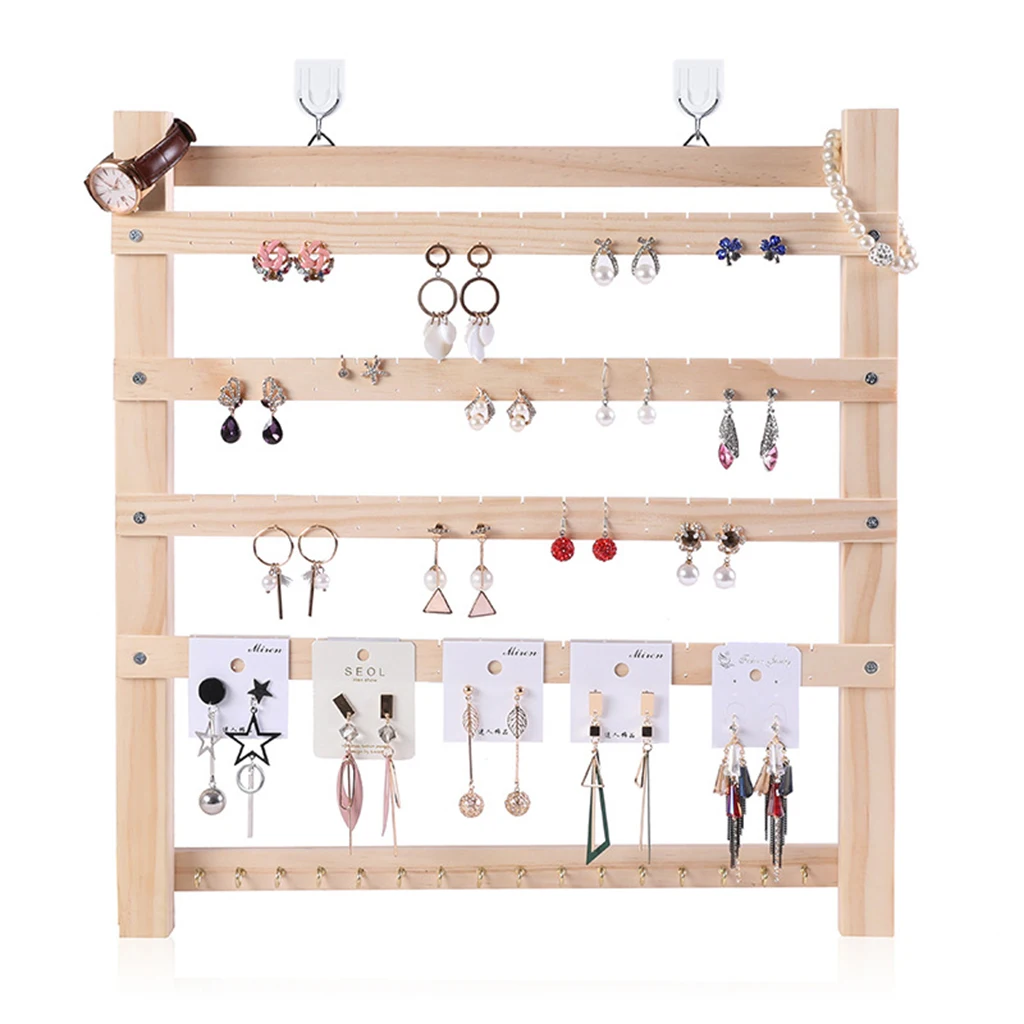 Plain Wood Jewelry Holder Show Rack Display Stand Storage for Earrings Necklace Bracelet Jewelry Display Organizing
Plain Wood Jewelry Holder Show Rack Display Stand Storage for Earrings Necklace Bracelet Jewelry Display Organizing