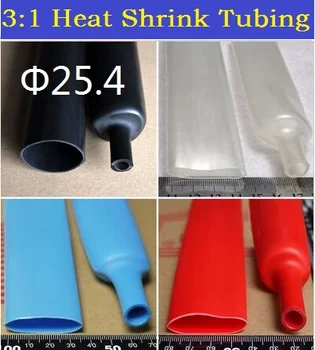 25.4mm 1"Adhesive Lined 3:1 Heat Shrink Tubing Waterproof Insulation Sleeving Brand New Free Shipping - 2 Meters
25.4mm 1"Adhesive Lined 3:1 Heat Shrink Tubing Waterproof Insulation Sleeving Brand New Free Shipping - 2 Meters