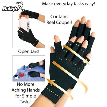 1pair Copper Hands Arthritis Gloves Therapeutic Compression Men Woman Circulation Grip
1pair Copper Hands Arthritis Gloves Therapeutic Compression Men Woman Circulation Grip