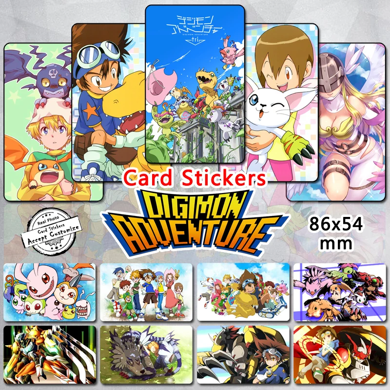 35pcs Digimon Adventure Card Stickers Classic Anime Digital Monster tri Childhood Memory Taichi Omnimon Glossy Cartoon Sticker
35pcs Digimon Adventure Card Stickers Classic Anime Digital Monster tri Childhood Memory Taichi Omnimon Glossy Cartoon Sticker
