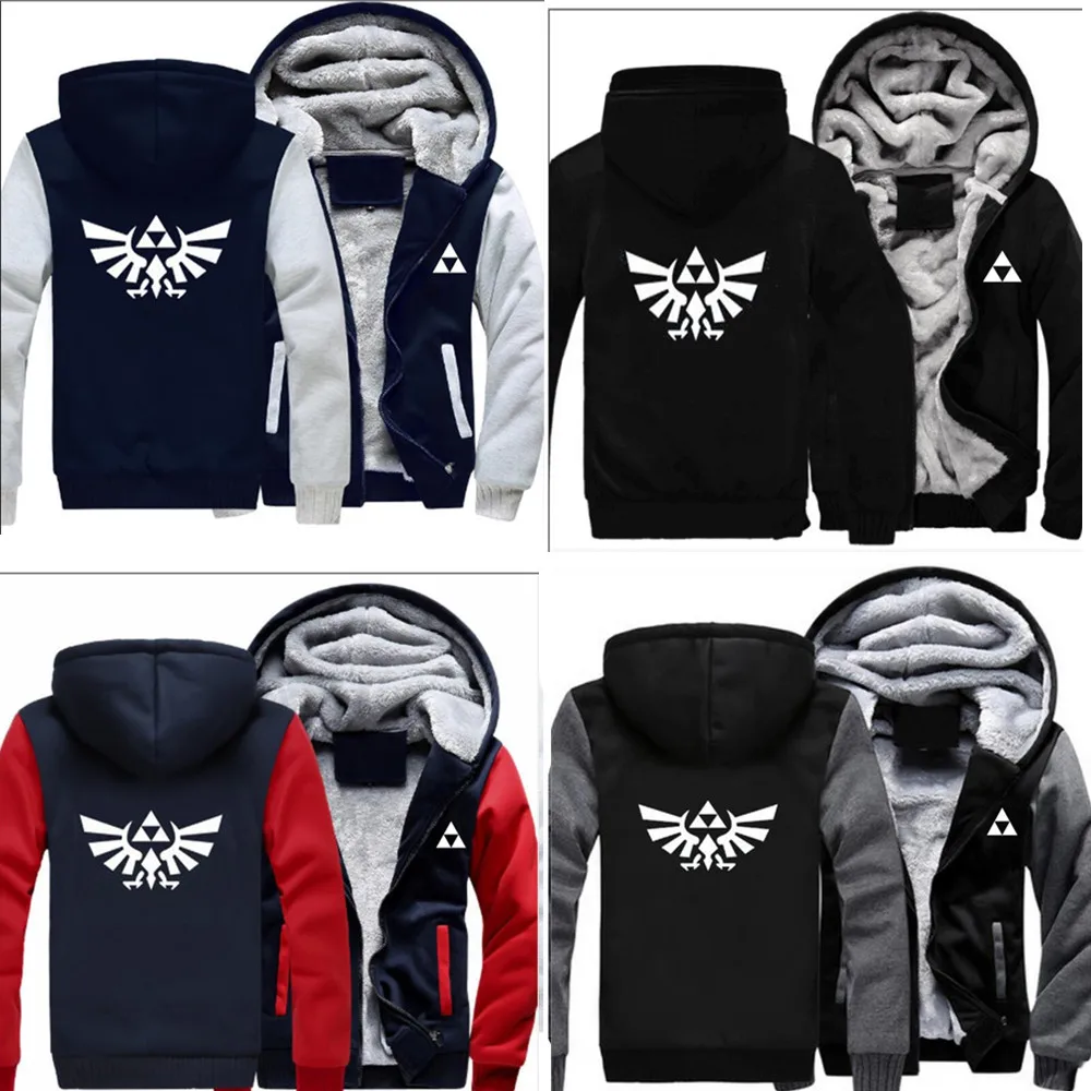 the legend of zelda cosplay in Men Costumes zelda thick Plus velvet Hooded sweater Autumn winter jacket Thick warm men's sweater
the legend of zelda cosplay in Men Costumes zelda thick Plus velvet Hooded sweater Autumn winter jacket Thick warm men's sweater