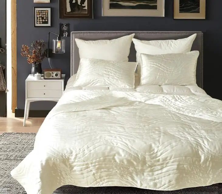 US Queen King Bedspread Coverlet Polyester Bed Cover With Pillowcases (Without Filler) Home Textile Collection
US Queen King Bedspread Coverlet Polyester Bed Cover With Pillowcases (Without Filler) Home Textile Collection