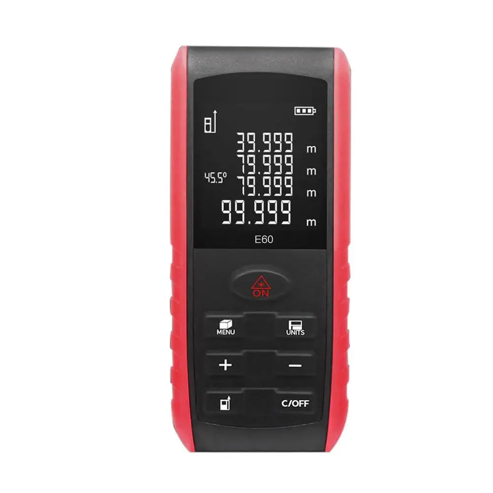 Laser Distance Meter Rangefinder Laser Range Finder Distance Measure Finder Build Measure Device Ruler Test Tool
Laser Distance Meter Rangefinder Laser Range Finder Distance Measure Finder Build Measure Device Ruler Test Tool