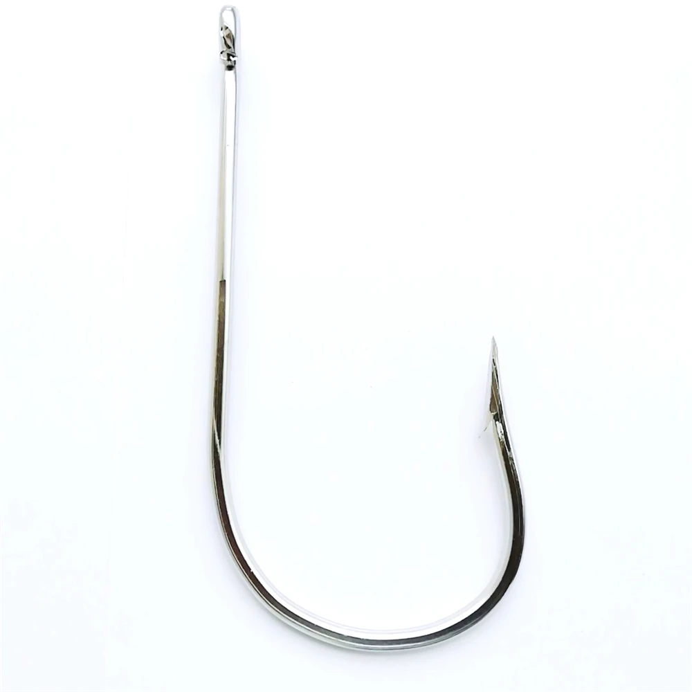 FishHook Stainless Steel Eyed Circle Barbed Extra Long Shank Jighead Hit Big offset Fish Hook Ocean Sea fishing hooks saltwater
FishHook Stainless Steel Eyed Circle Barbed Extra Long Shank Jighead Hit Big offset Fish Hook Ocean Sea fishing hooks saltwater