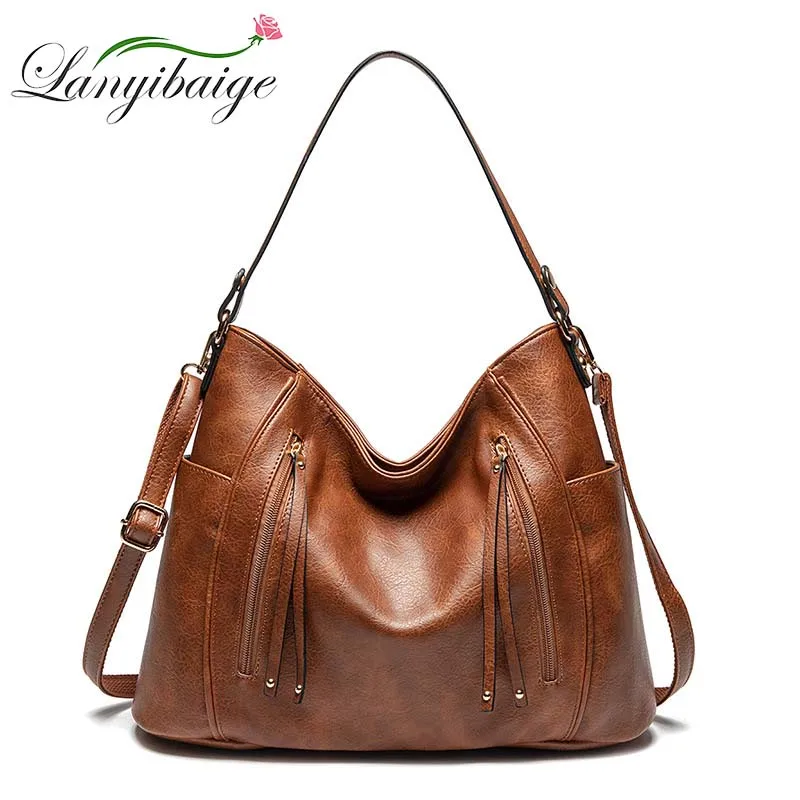 LANYIBAIGE Handbags Women Shoulder Crossbody Bag Female Casual Large Totes High Quality PU Leather Ladies Hobo Messenger 2019
LANYIBAIGE Handbags Women Shoulder Crossbody Bag Female Casual Large Totes High Quality PU Leather Ladies Hobo Messenger 2019