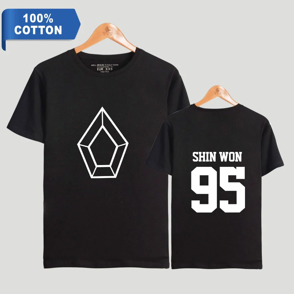 Pentagon New Clothes 100% Cotton Print Women and Men Clothes 2019 Tops Hot Sale summer Short Sleeve Kpops T-Shirts Plus Size
Pentagon New Clothes 100% Cotton Print Women and Men Clothes 2019 Tops Hot Sale summer Short Sleeve Kpops T-Shirts Plus Size