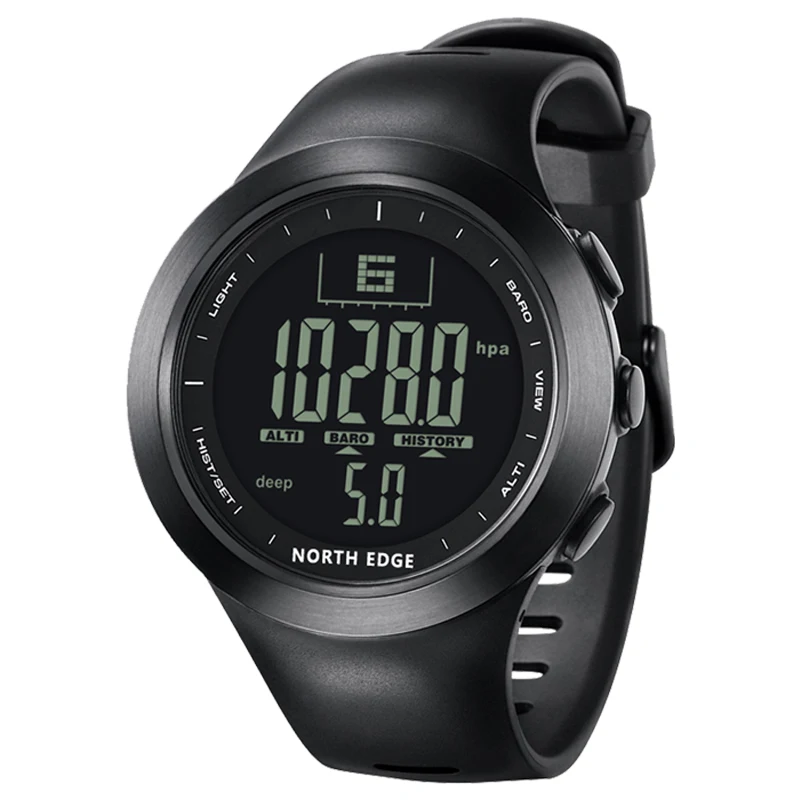 Digital Watch Waterproof 100M North Edge Fishing Temperature Watch Men Luxury Air Pressure Smart Sport Watches for Men Stopwatch
Digital Watch Waterproof 100M North Edge Fishing Temperature Watch Men Luxury Air Pressure Smart Sport Watches for Men Stopwatch