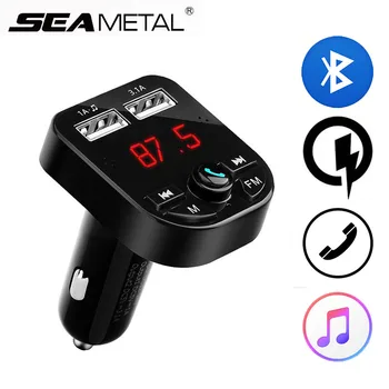 Audio Car MP3 Player Bluetooth 4.2 car mp3 FM Transmitter Modulator U Disk TF-Music LED Display Dual USB 3.1A Car Charger
Audio Car MP3 Player Bluetooth 4.2 car mp3 FM Transmitter Modulator U Disk TF-Music LED Display Dual USB 3.1A Car Charger