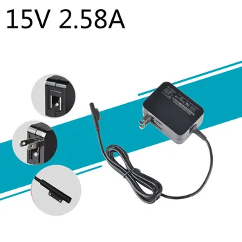 US Plug 15V 2.58A AC Power Supply Wall Charger Adapter For Microsoft Surface Pro 6 5 Pro6 Pro5 New Laptop Charger High Quality 
US Plug 15V 2.58A AC Power Supply Wall Charger Adapter For Microsoft Surface Pro 6 5 Pro6 Pro5 New Laptop Charger High Quality