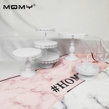Wedding Dessert Tray Cake Stand Cupcake Pan Party Supply 4PCS / Set White Lace Cake Decoration Plate Cake Dish
Wedding Dessert Tray Cake Stand Cupcake Pan Party Supply 4PCS / Set White Lace Cake Decoration Plate Cake Dish