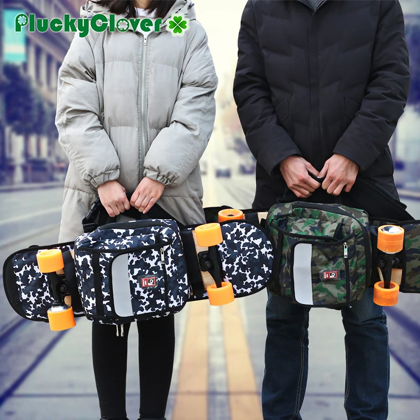 Камуфляжная сумка для скейтборда Спортивная Наплечная Сумка отдыха на открытом