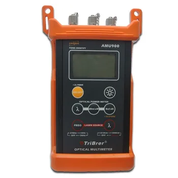 New 3 in 1(power meter + light source + red source) optical multimeter AMU900-1MW With 1mW Visual Fault Locator
New 3 in 1(power meter + light source + red source) optical multimeter AMU900-1MW With 1mW Visual Fault Locator