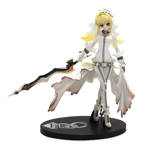 20cm 2019 Promotional price Japanese sexy anime figure Fate saber white wedding dress ver action figure collectible model
20cm 2019 Promotional price Japanese sexy anime figure Fate saber white wedding dress ver action figure collectible model