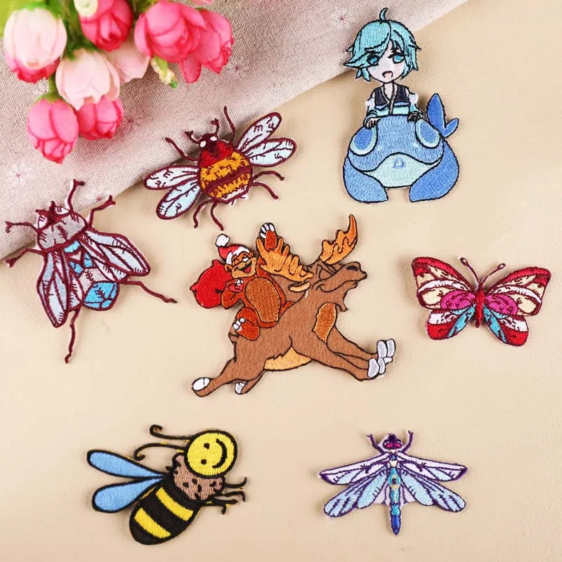 Computer embroidery chapter high-end hand-burning edge elk deer bee butterfly costume patch
Computer embroidery chapter high-end hand-burning edge elk deer bee butterfly costume patch