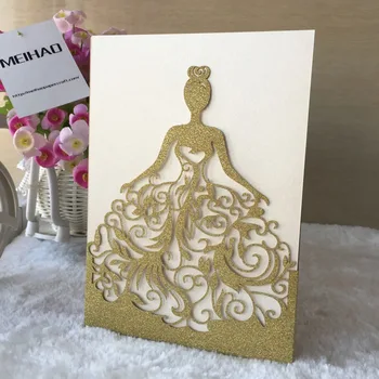 20pcs Glitter Silver Gold Paper girl birthday party wedding invitation cards Adult Ceremony celebration invitaiton blessing card
20pcs Glitter Silver Gold Paper girl birthday party wedding invitation cards Adult Ceremony celebration invitaiton blessing card