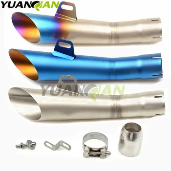 35-51mm Universal Motorcycle Double Exhaust Muffler Pipe FOR KAWASAKI YAMAHA MT07 MT09 MT 07 09 R1 R6 Z750 Z800 Z1000 Z900
35-51mm Universal Motorcycle Double Exhaust Muffler Pipe FOR KAWASAKI YAMAHA MT07 MT09 MT 07 09 R1 R6 Z750 Z800 Z1000 Z900