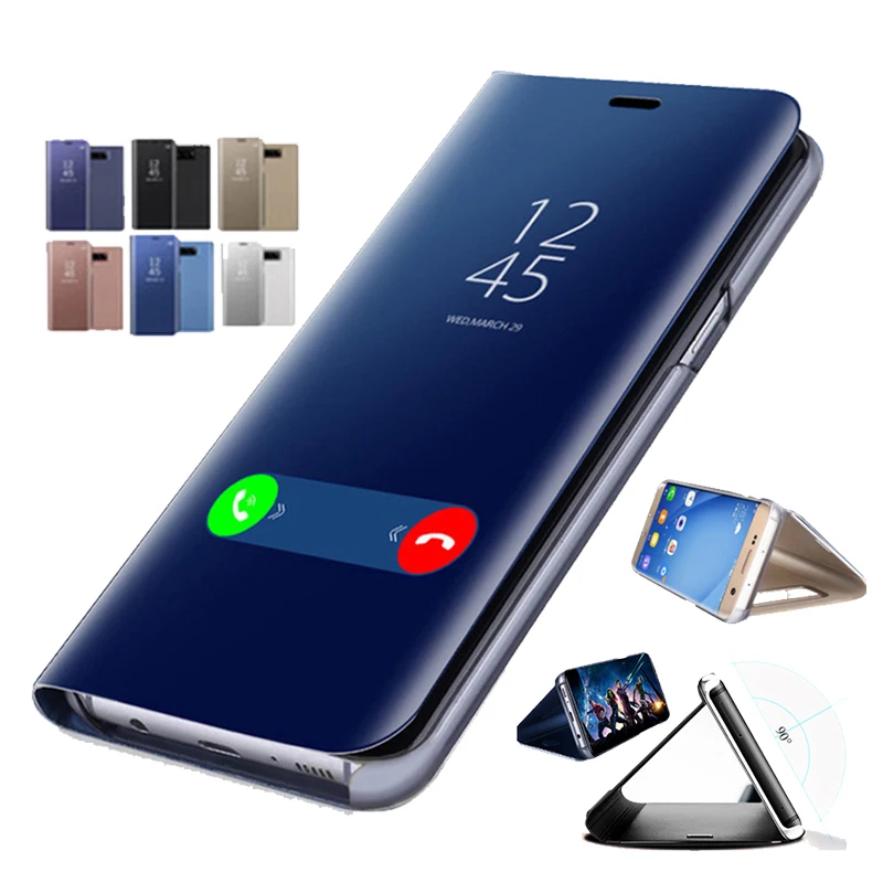 Luxury Smart Mirror Flip Case For Samsung Galaxy S10 E 5G S9 S8 Plus Note 10 10+ 9 8 With Stand Leather Shockproof Full Cover
Luxury Smart Mirror Flip Case For Samsung Galaxy S10 E 5G S9 S8 Plus Note 10 10+ 9 8 With Stand Leather Shockproof Full Cover