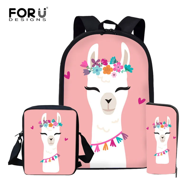 FORUDESIGNS Alpaca Lama Glama School Bag Set for Teen Boys Girls Cute Student Kids Schoolbag Cool Primary Children Bookbags
FORUDESIGNS Alpaca Lama Glama School Bag Set for Teen Boys Girls Cute Student Kids Schoolbag Cool Primary Children Bookbags