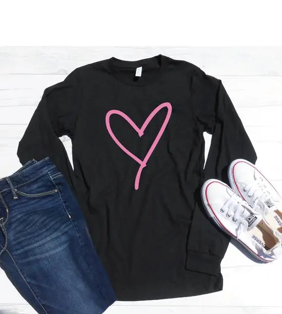 Heart Pink Printed Tumblr Slogan Sweatshirt Long Sleeve Valentines Cute Teacher Valentines Day Graphic Aesthetic Jumper Hoodies
Heart Pink Printed Tumblr Slogan Sweatshirt Long Sleeve Valentines Cute Teacher Valentines Day Graphic Aesthetic Jumper Hoodies