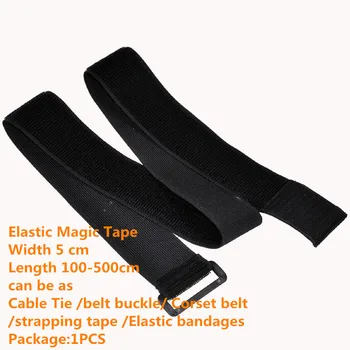 1PCS MT013-4 Elastic Magic Tape Width 5 cm Length 200cm Cable Tie belt buckle strapping tape Elastic bandages Corset belt
1PCS MT013-4 Elastic Magic Tape Width 5 cm Length 200cm Cable Tie belt buckle strapping tape Elastic bandages Corset belt